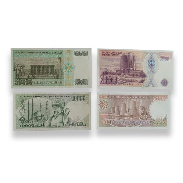 Turkey UNC Banknotes set L. 1970 - gallery image