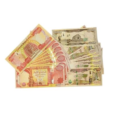1/2 MILLION UNC IRAQI DINAR AUTHENIC BANKNOTES