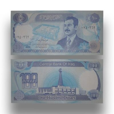 IRAQ Saddam Hussain 100 Dinar UNC Banknote 1994
