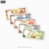 Complete set of 1997 Syria SYP banknotes Front/back of Syria 1000 SYP note with Hafiz al-Assad Syrian currency collection in protective case